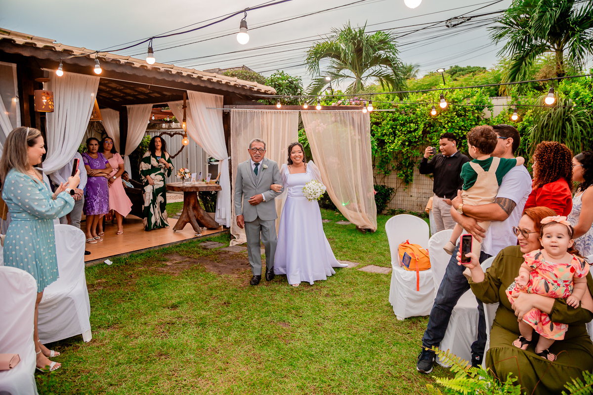 Casamento de Carolina e Gabriel. Registrado por George Dantas