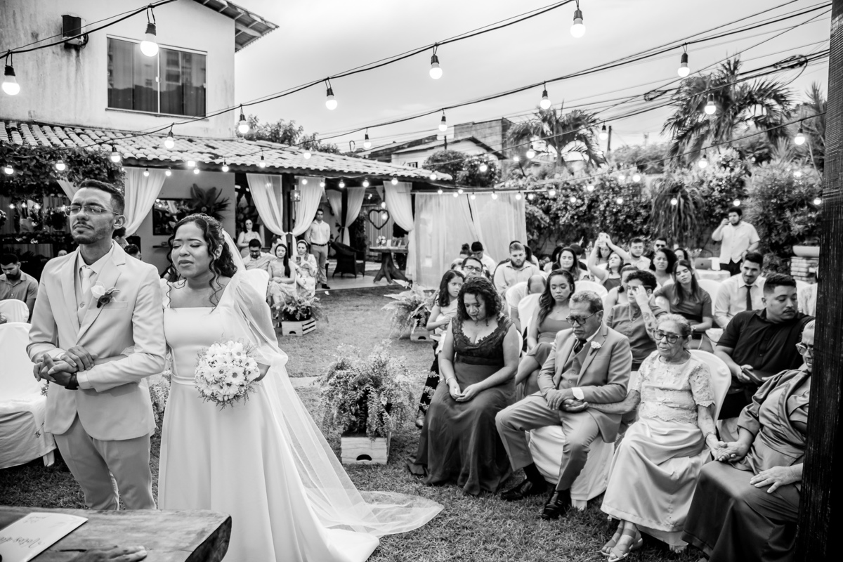Casamento de Carolina e Gabriel. Registrado por George Dantas