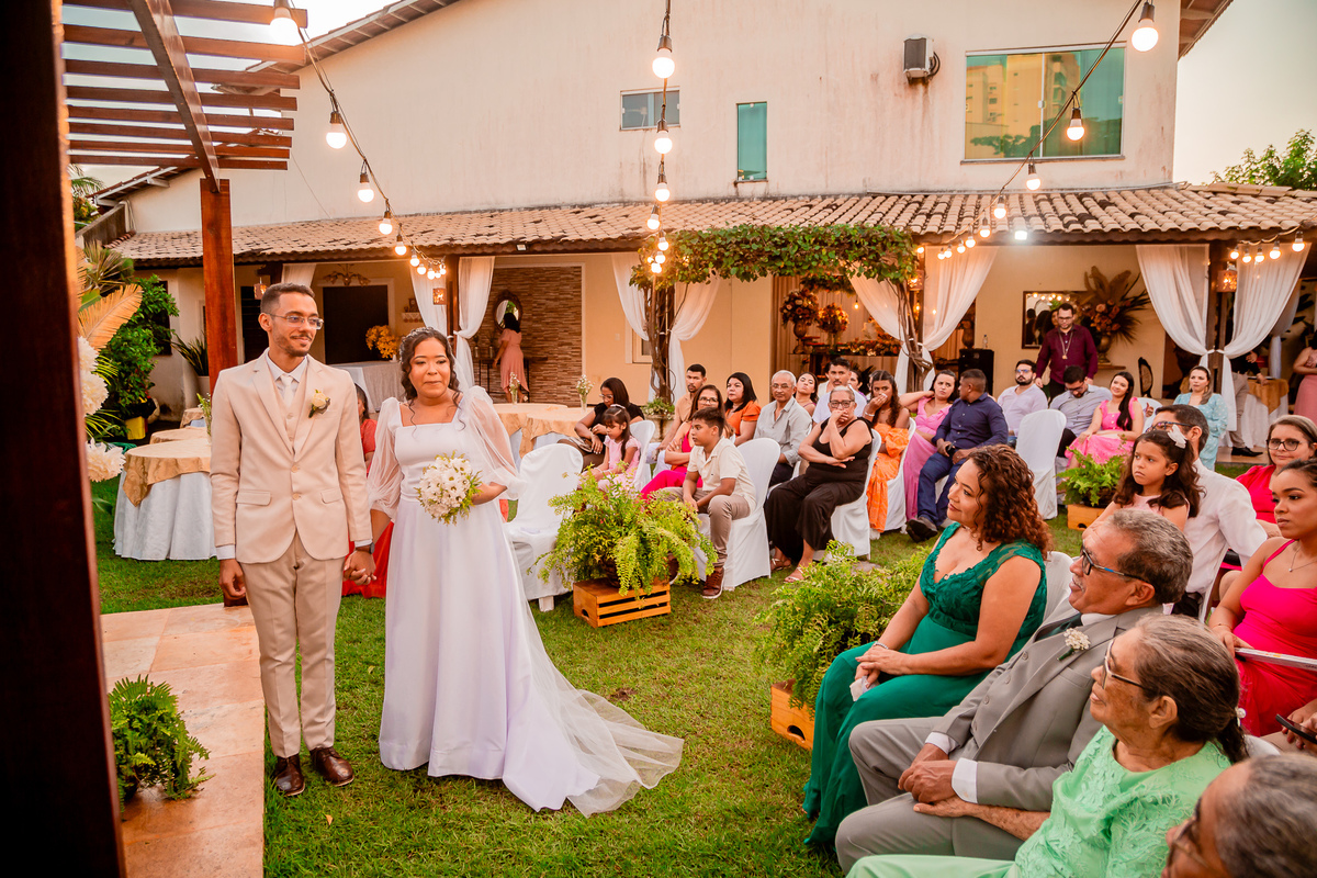 Casamento de Carolina e Gabriel. Registrado por George Dantas