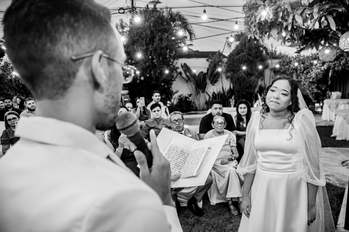 Casamento de Carolina e Gabriel. Registrado por George Dantas