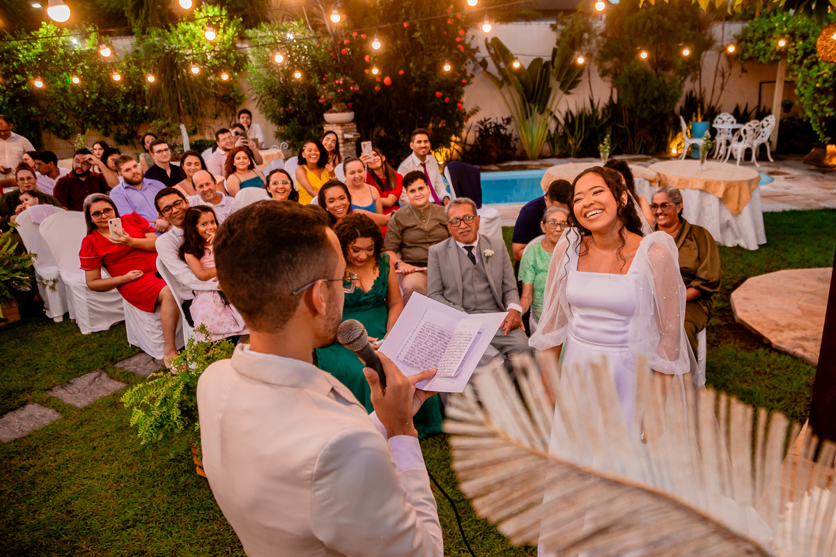 Casamento de Carolina e Gabriel. Registrado por George Dantas