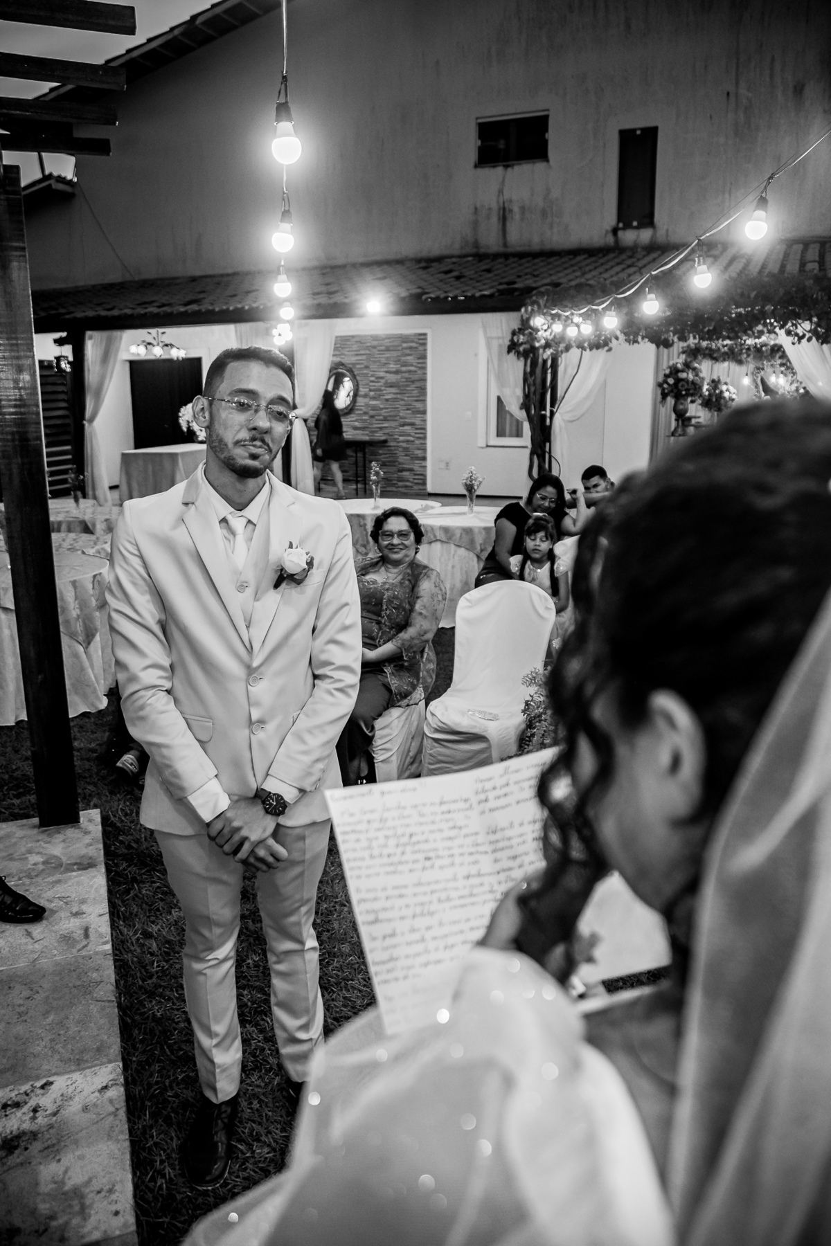 Casamento de Carolina e Gabriel. Registrado por George Dantas