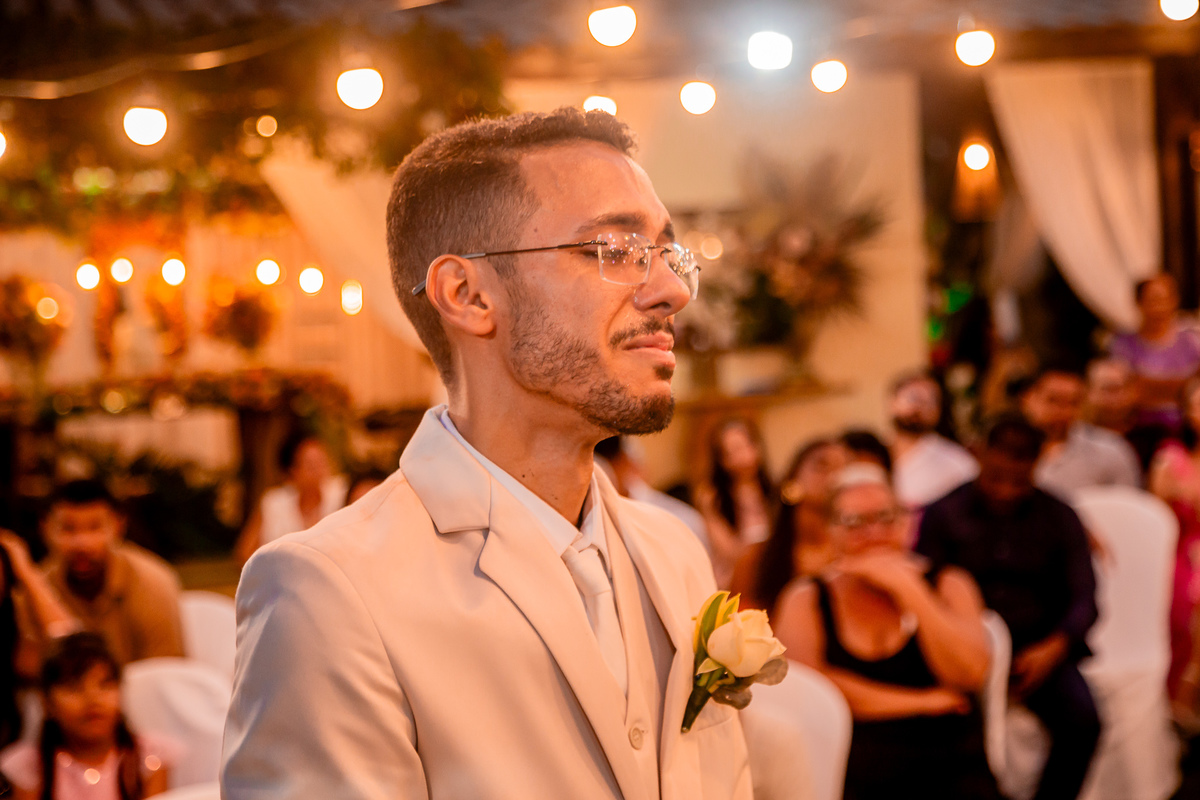 Casamento de Carolina e Gabriel. Registrado por George Dantas