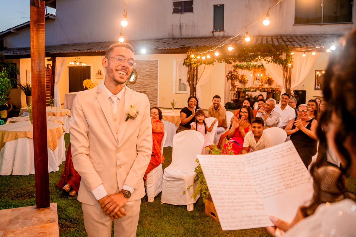 Casamento de Carolina e Gabriel. Registrado por George Dantas