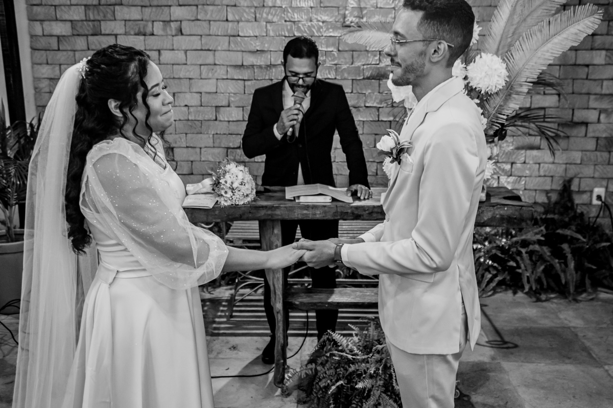 Casamento de Carolina e Gabriel. Registrado por George Dantas