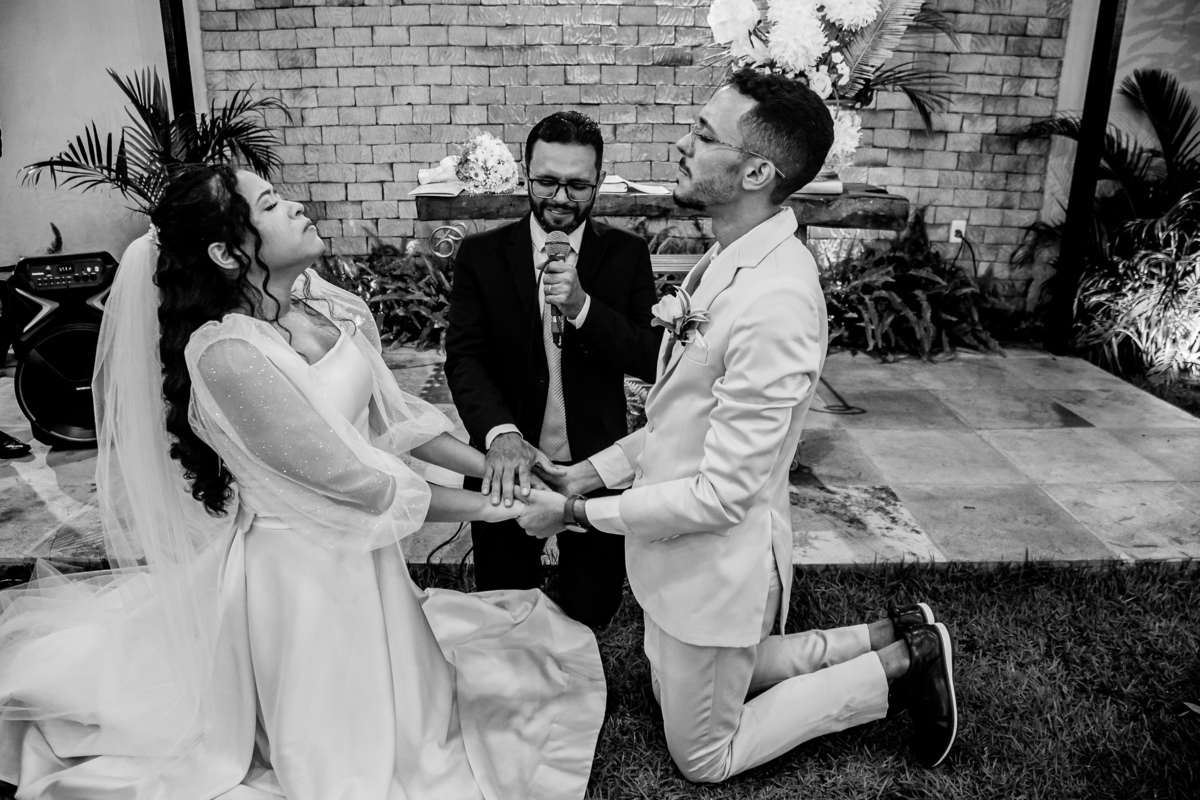 Casamento de Carolina e Gabriel. Registrado por George Dantas