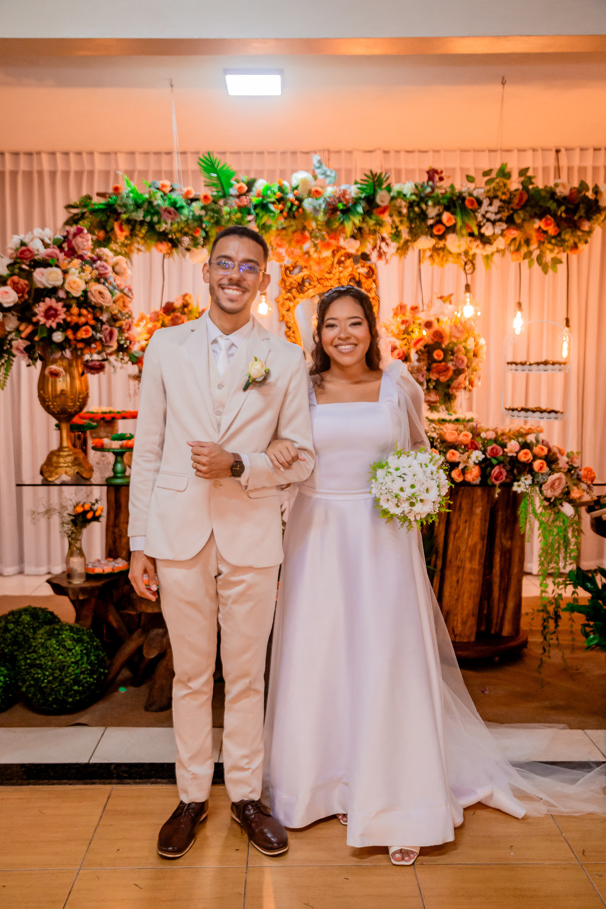 Casamento de Carolina e Gabriel. Registrado por George Dantas