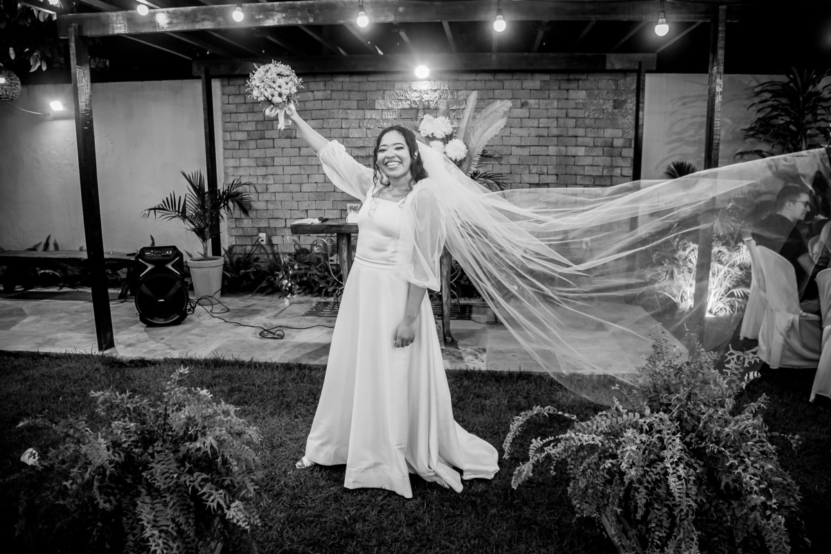 Casamento de Carolina e Gabriel. Registrado por George Dantas