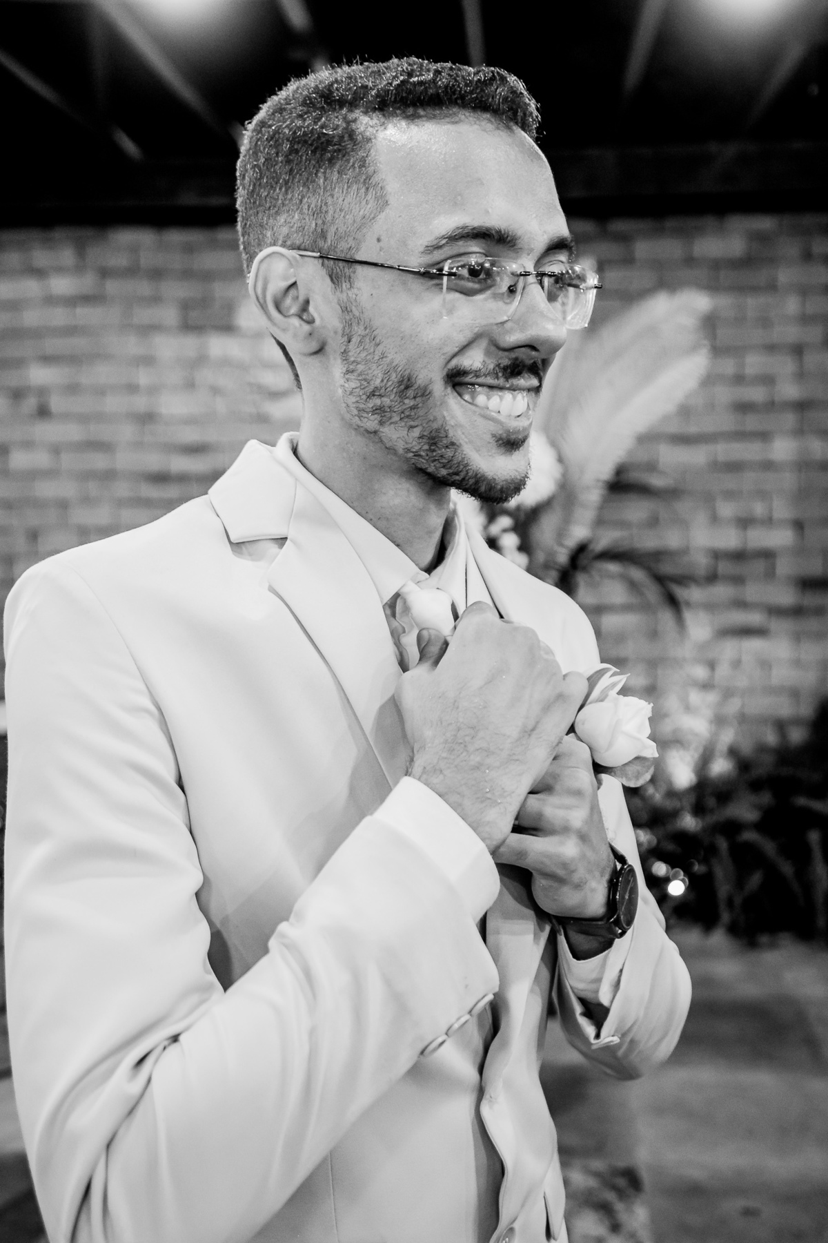 Casamento de Carolina e Gabriel. Registrado por George Dantas