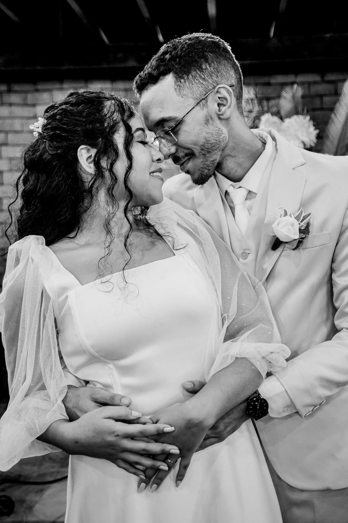 Casamento de Carolina e Gabriel. Registrado por George Dantas