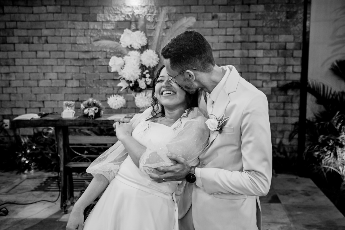 Casamento de Carolina e Gabriel. Registrado por George Dantas