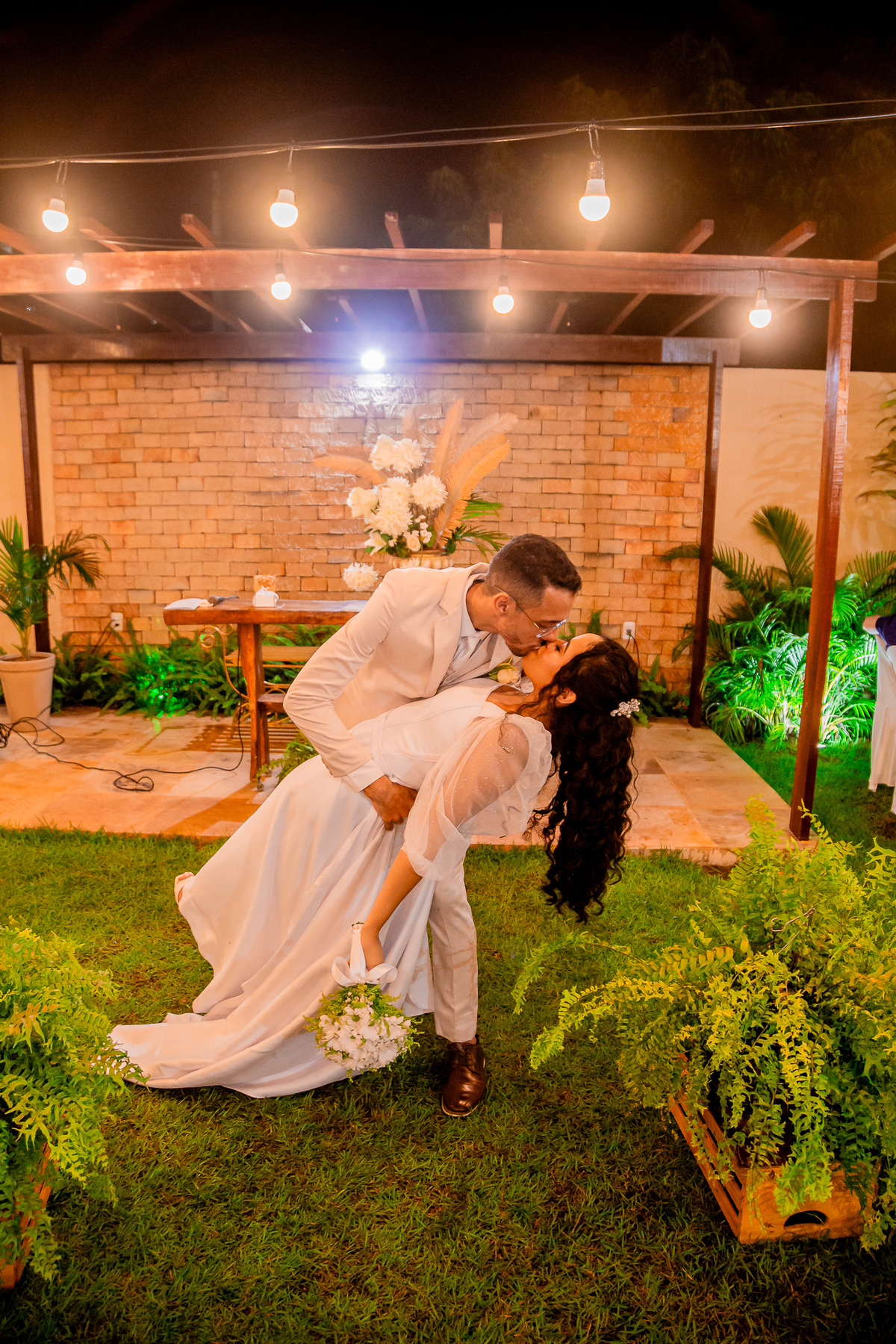 Casamento de Carolina e Gabriel. Registrado por George Dantas