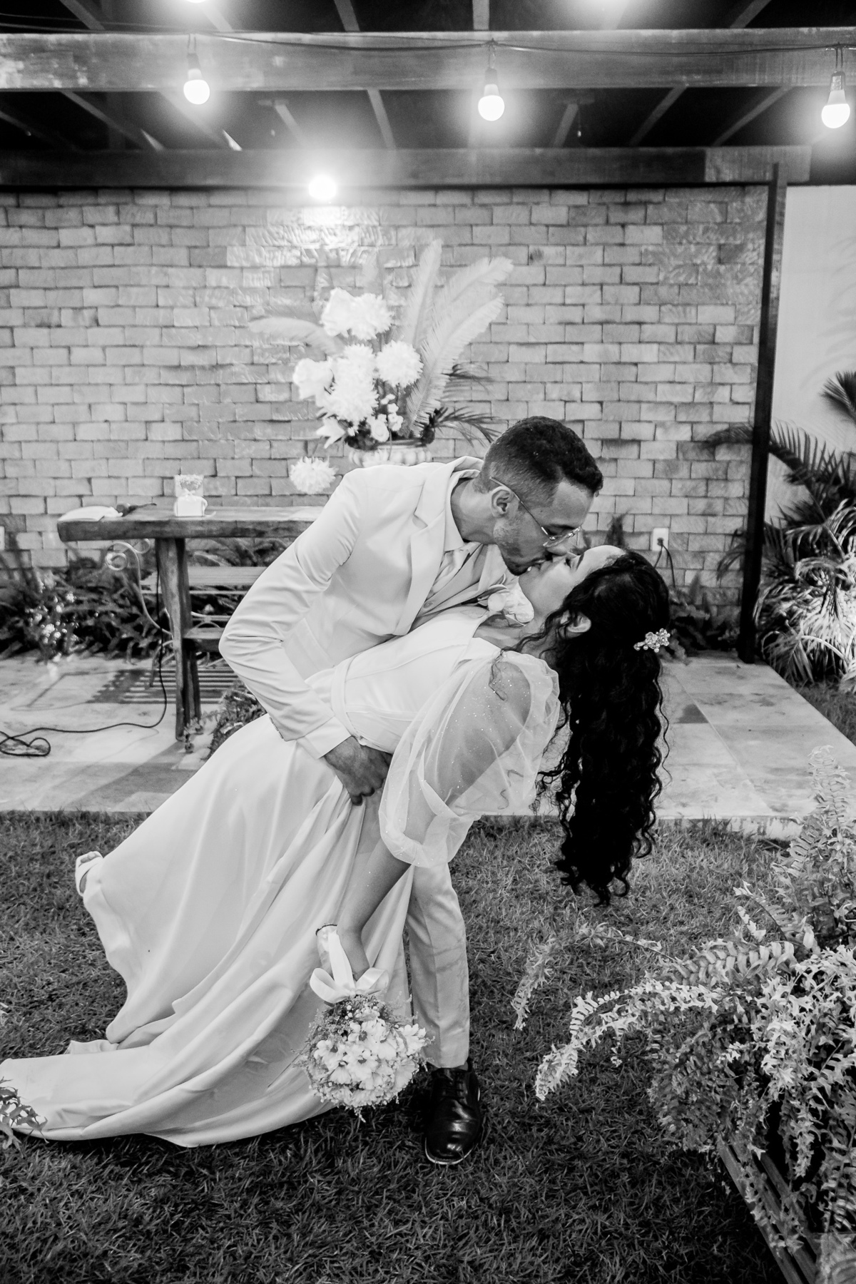 Casamento de Carolina e Gabriel. Registrado por George Dantas