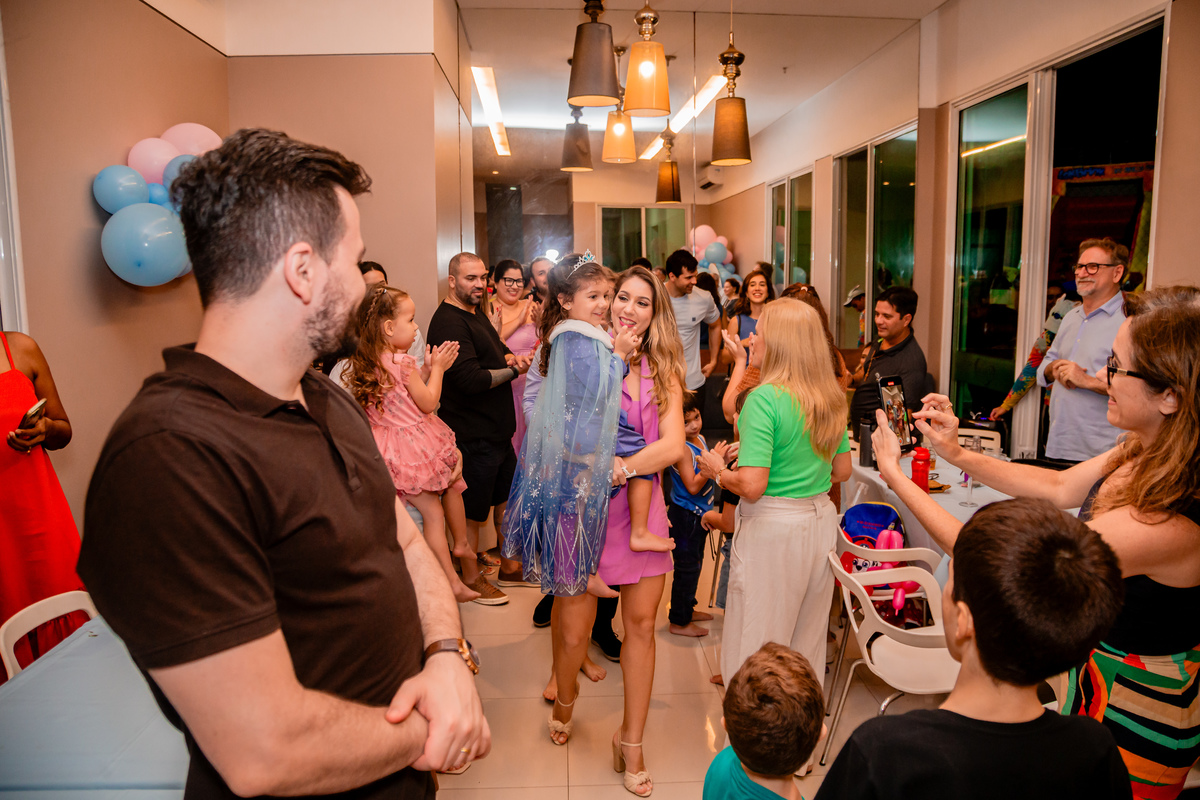 Aniversário de 4 anos da Olívia. Registrado por George Dantas