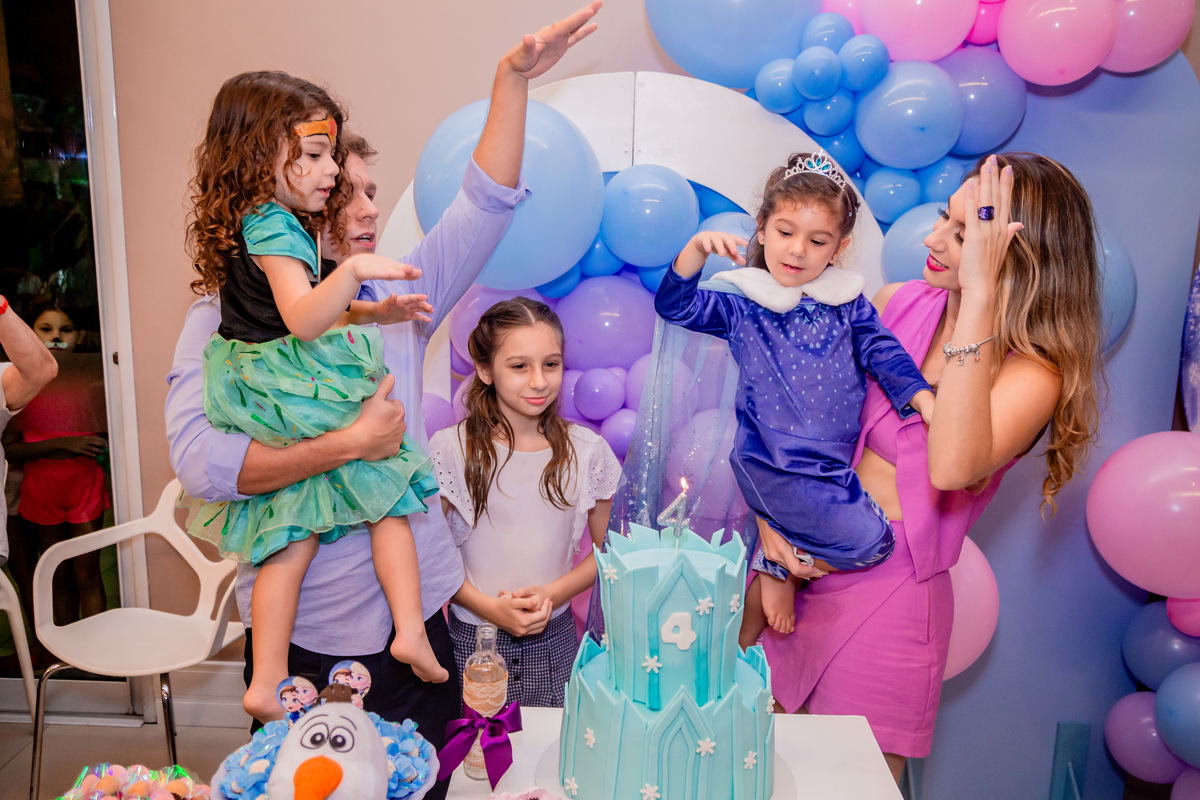 Aniversário de 4 anos da Olívia. Registrado por George Dantas