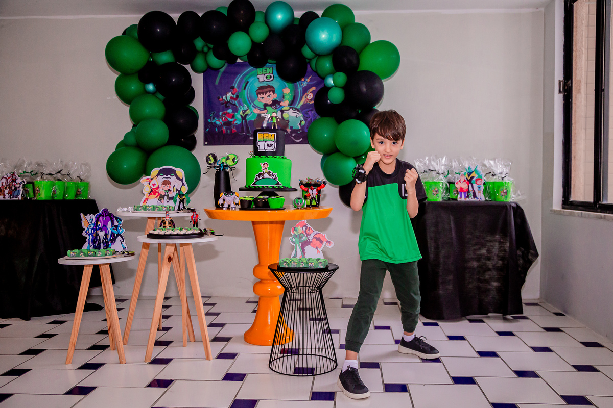 Aniversário de 7 anos do João. Registrado por George Dantas