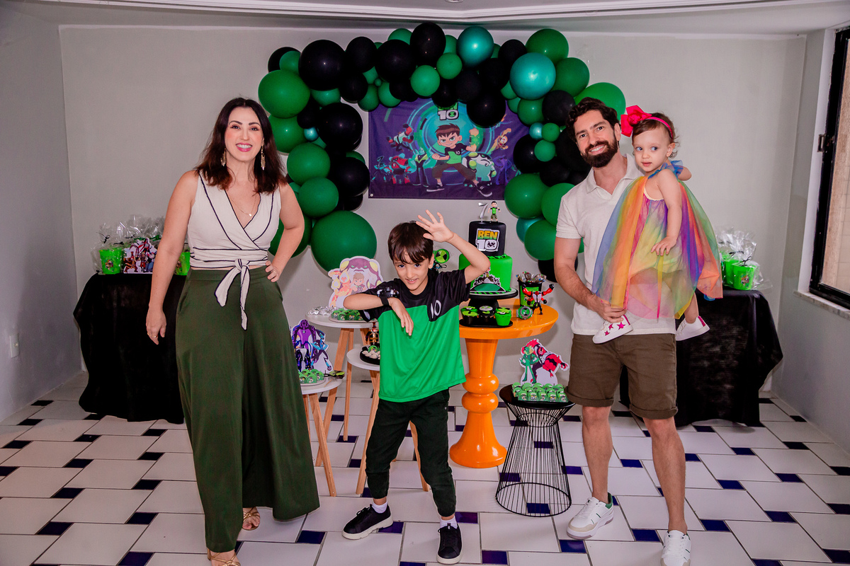 Aniversário de 7 anos do João. Registrado por George Dantas