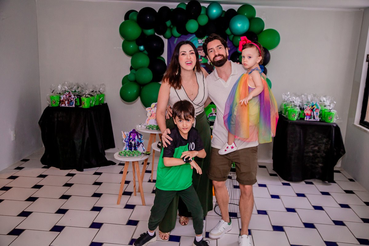 Aniversário de 7 anos do João. Registrado por George Dantas