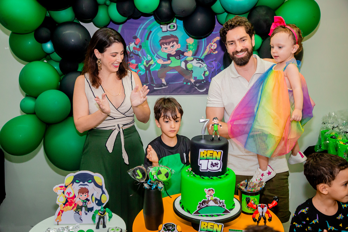 Aniversário de 7 anos do João. Registrado por George Dantas