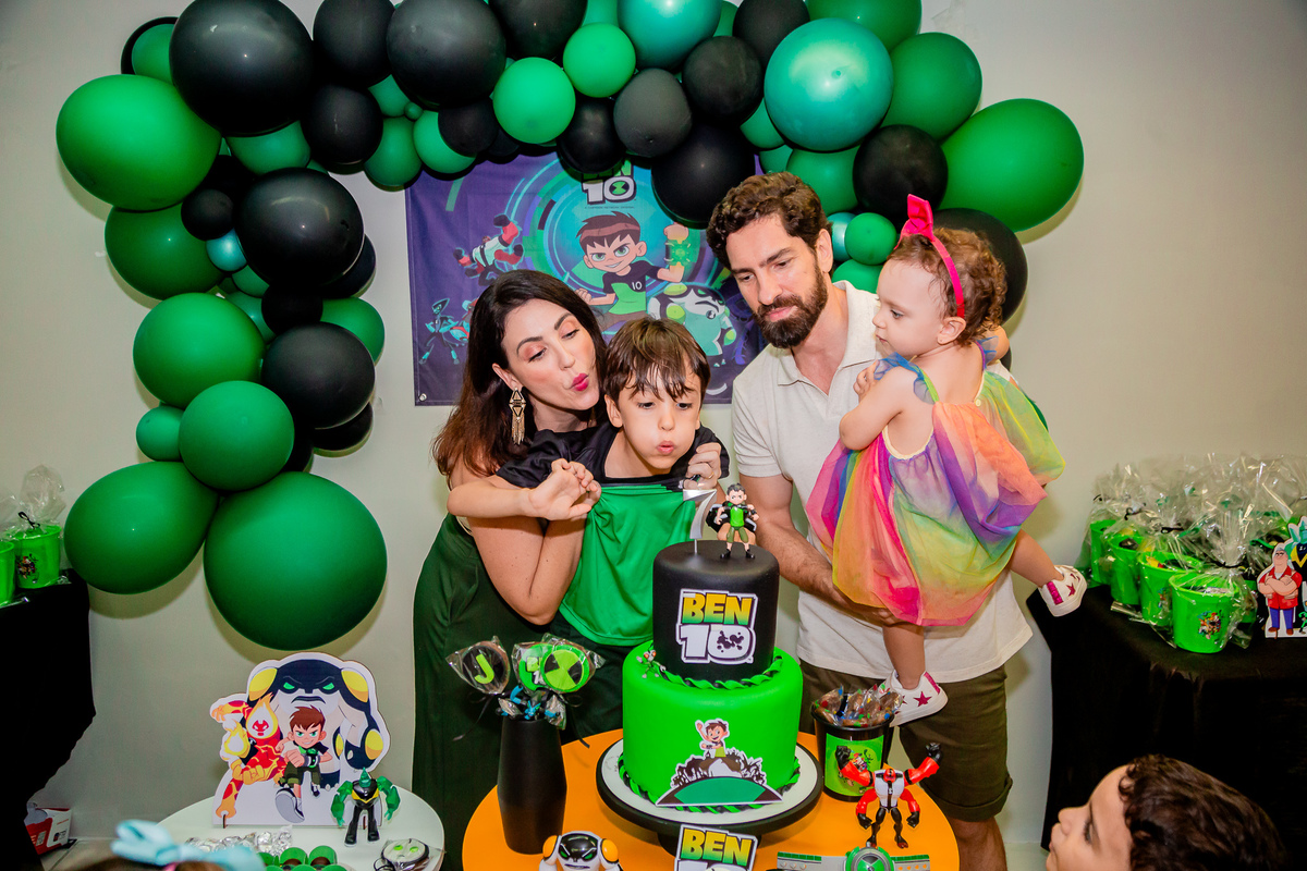 Aniversário de 7 anos do João. Registrado por George Dantas