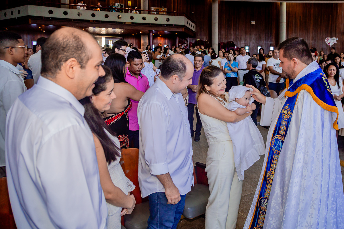 Batizado da Geovana. Registrado por George Dantas