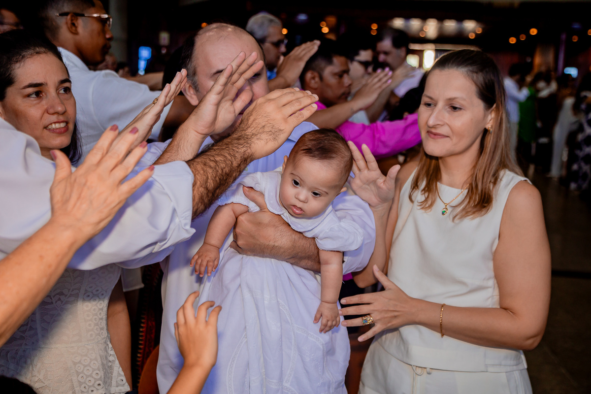 Batizado da Geovana. Registrado por George Dantas
