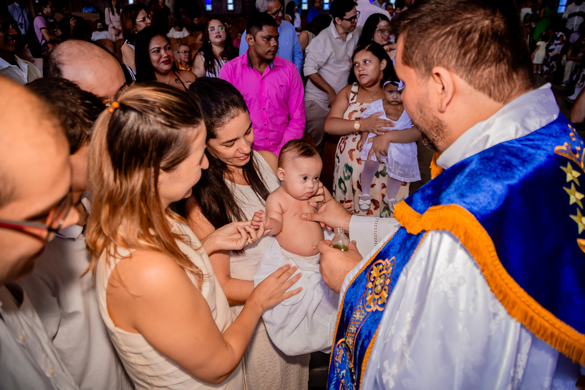 Batizado da Geovana. Registrado por George Dantas