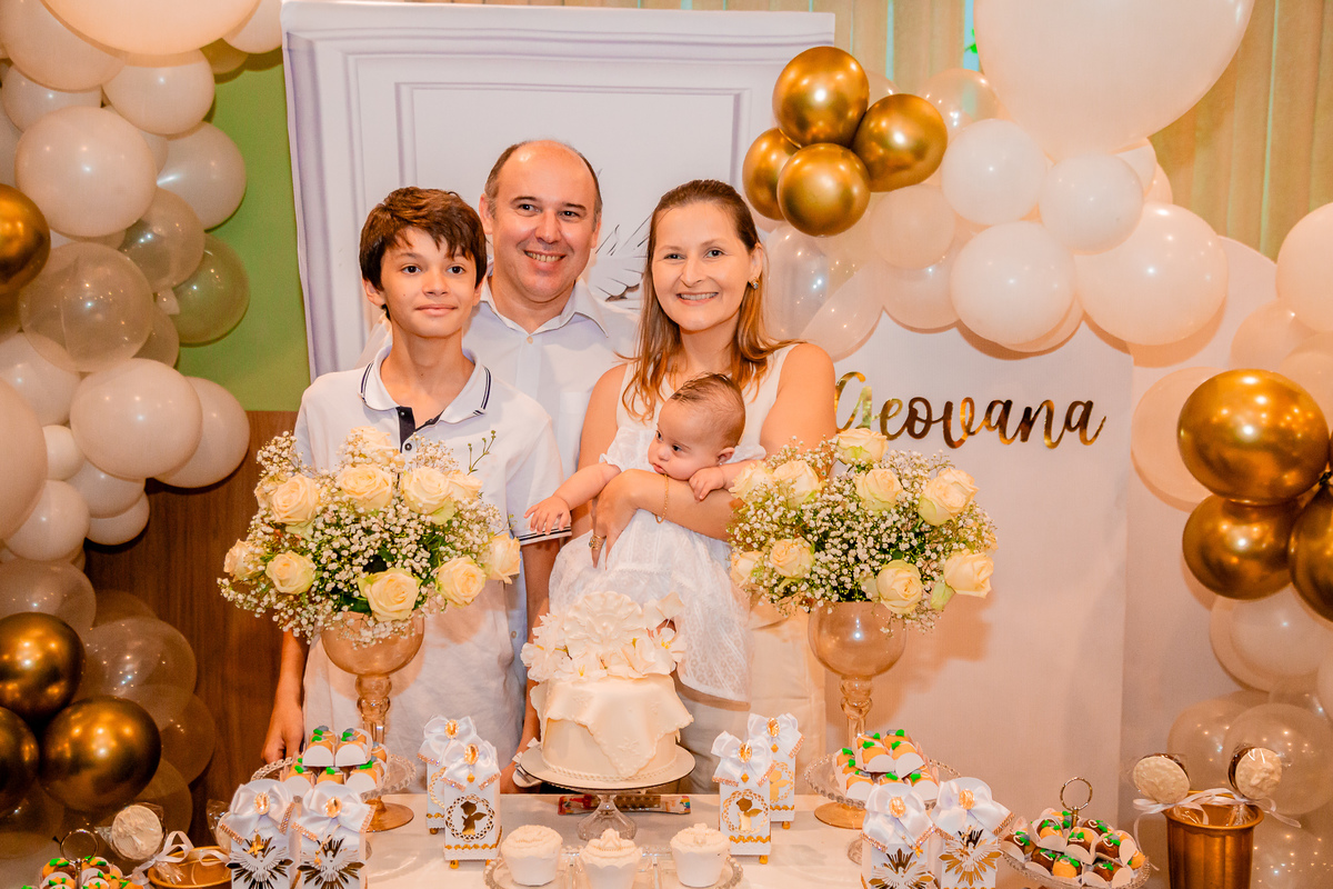 Batizado da Geovana. Registrado por George Dantas