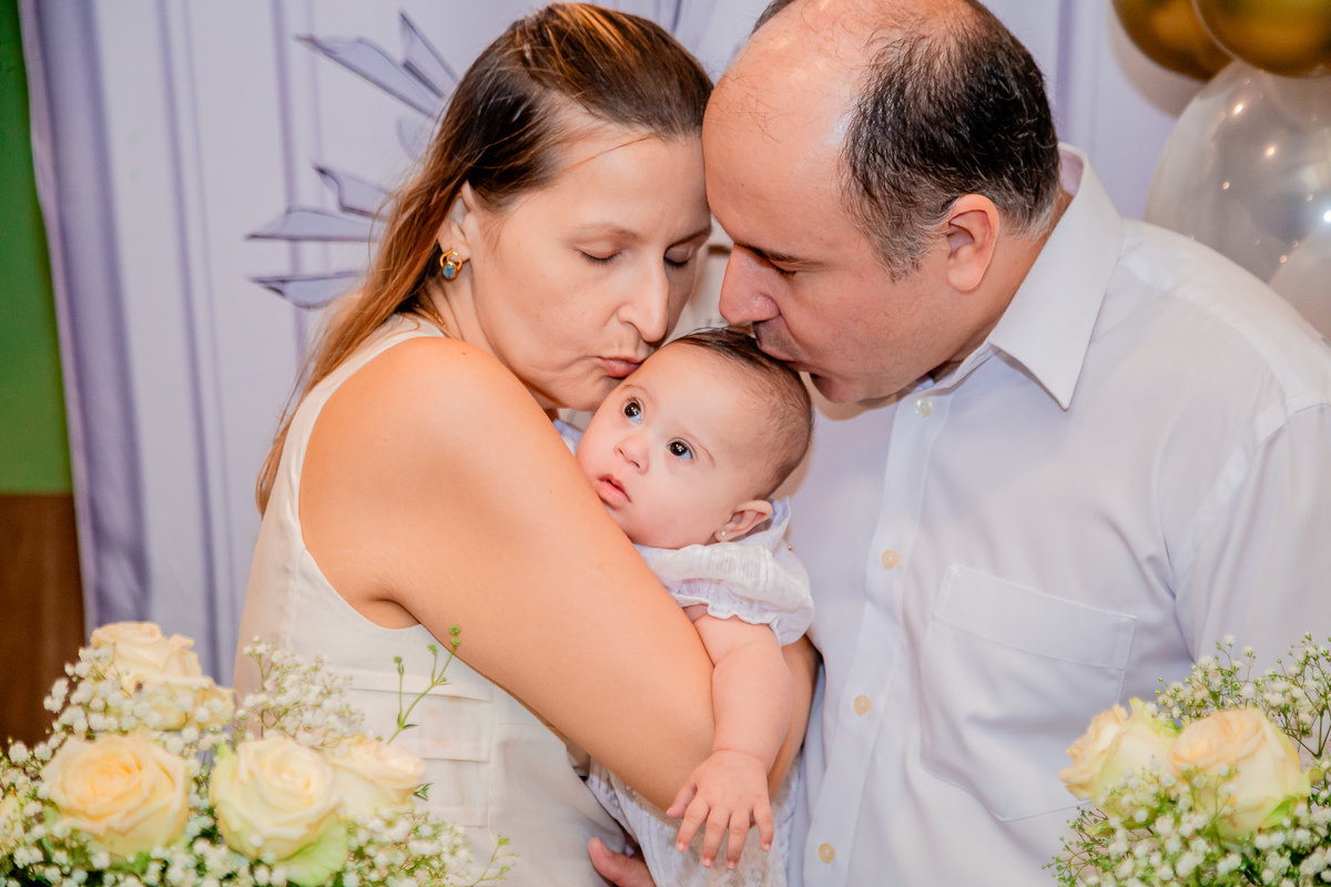 Batizado da Geovana. Registrado por George Dantas