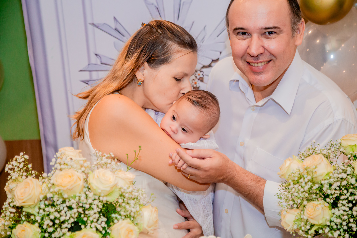 Batizado da Geovana. Registrado por George Dantas