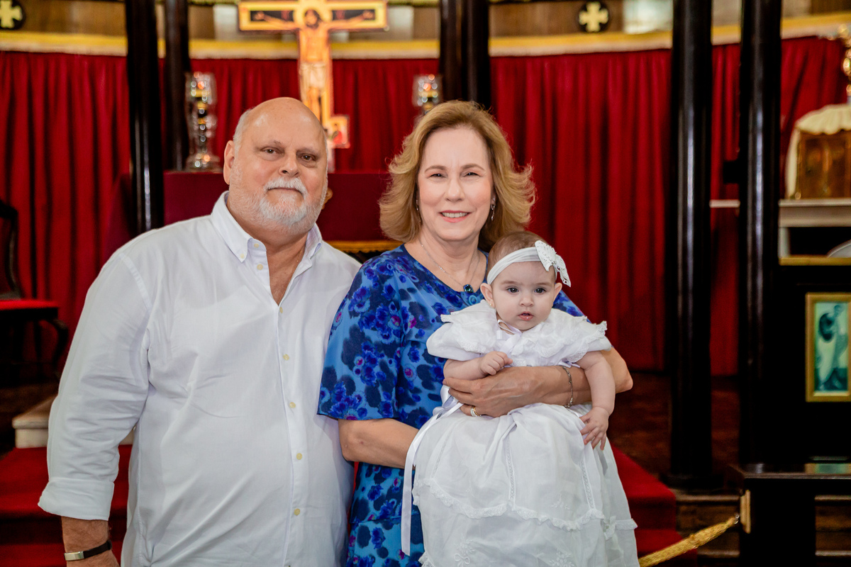 Batizado da Luiza Maria. Resgitrado por George Dantas
