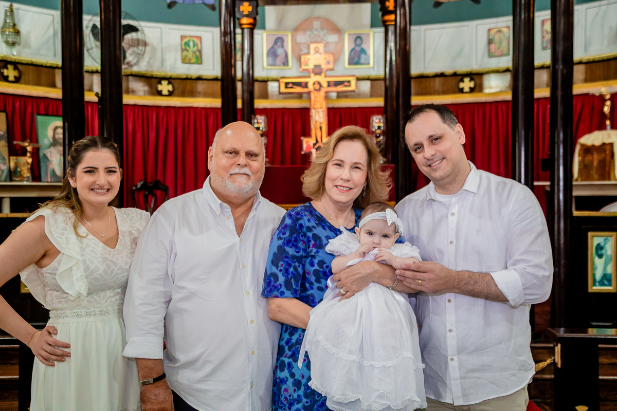 Batizado da Luiza Maria. Resgitrado por George Dantas