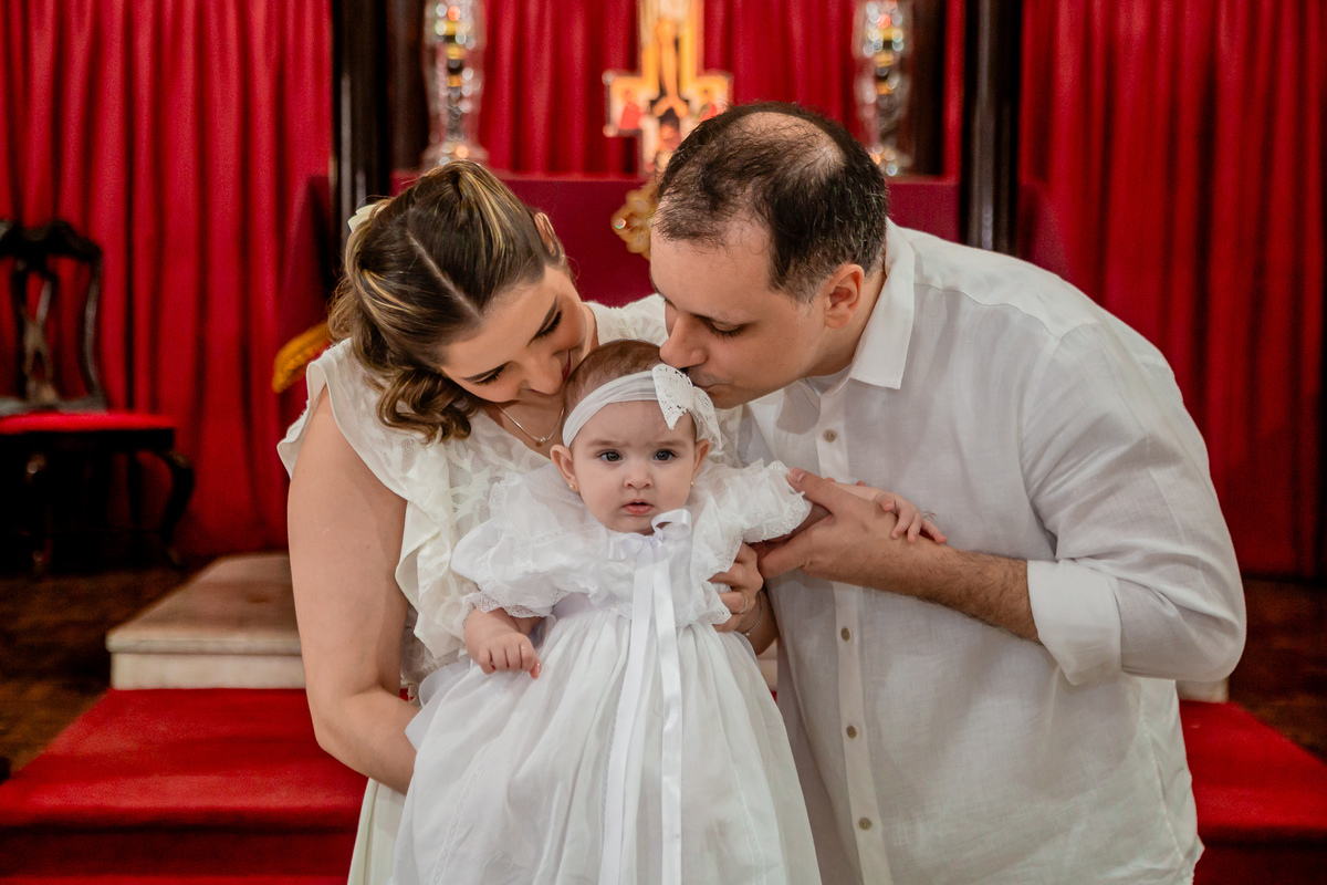 Batizado da Luiza Maria. Resgitrado por George Dantas