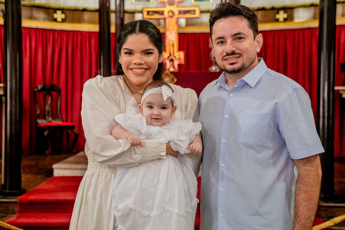 Batizado da Luiza Maria. Resgitrado por George Dantas