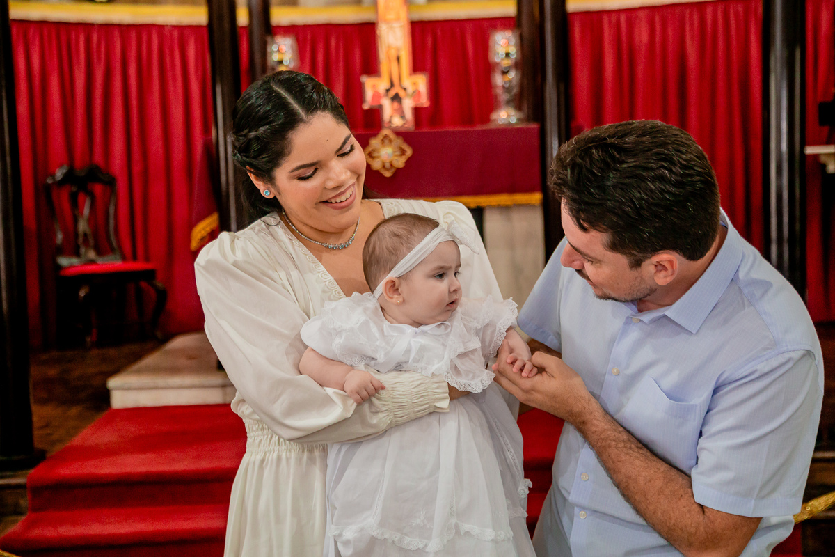Batizado da Luiza Maria. Resgitrado por George Dantas
