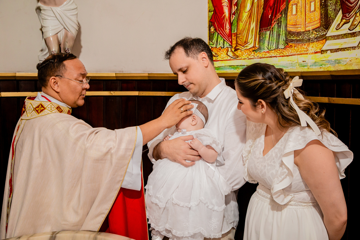 Batizado da Luiza Maria. Resgitrado por George Dantas