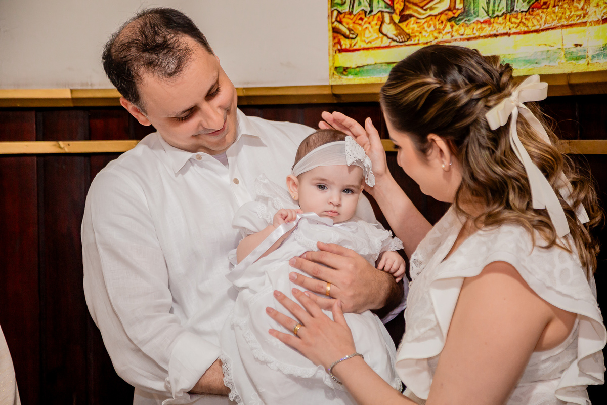 Batizado da Luiza Maria. Resgitrado por George Dantas