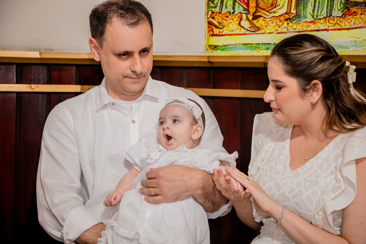 Batizado da Luiza Maria. Resgitrado por George Dantas