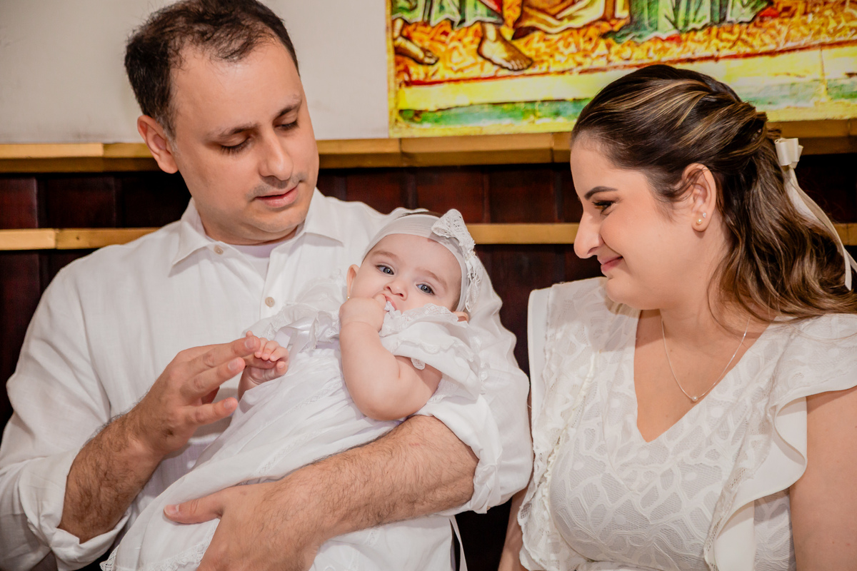 Batizado da Luiza Maria. Resgitrado por George Dantas