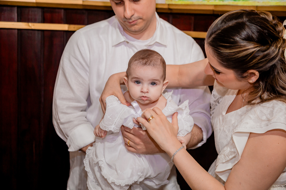 Batizado da Luiza Maria. Resgitrado por George Dantas