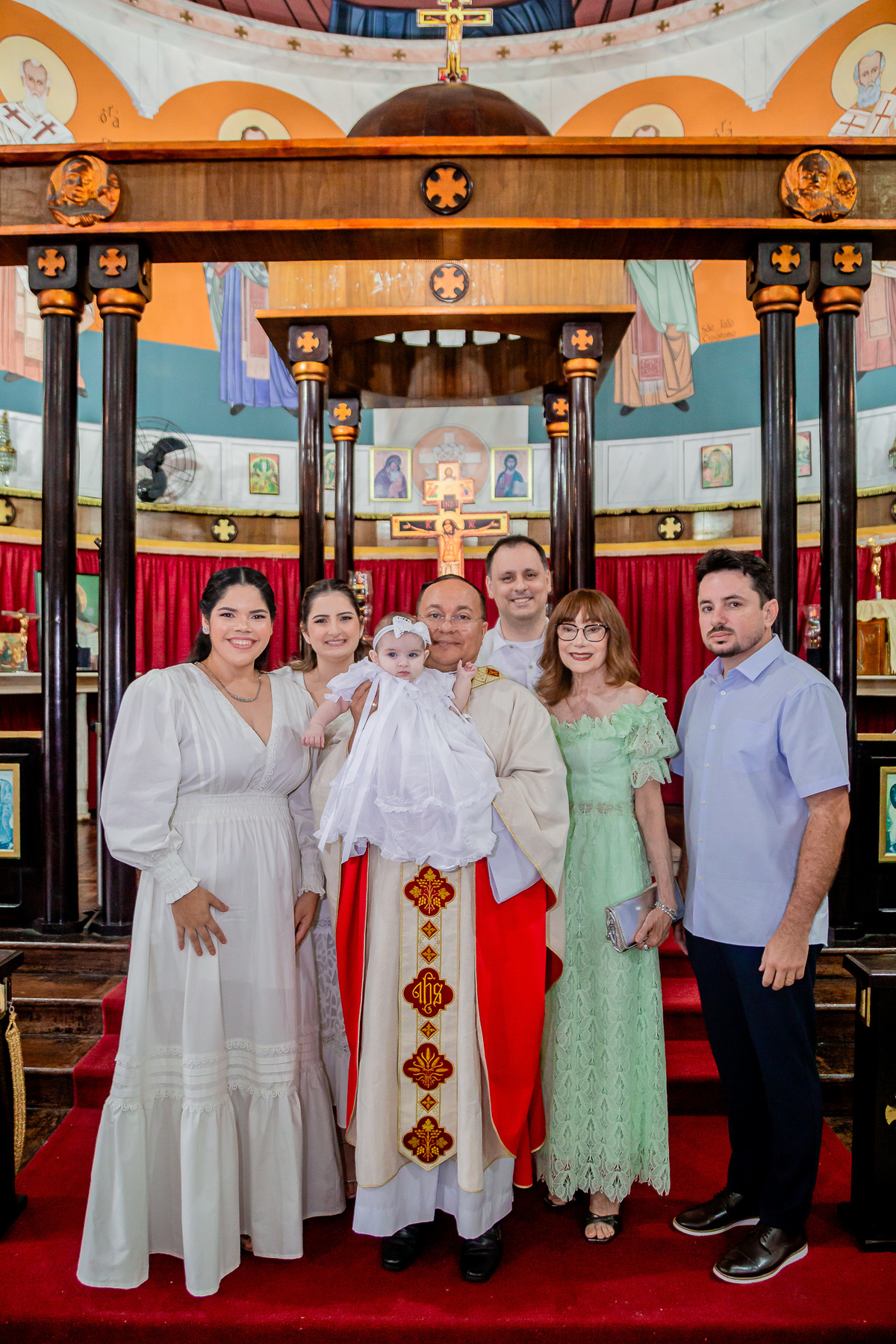 Batizado da Luiza Maria. Resgitrado por George Dantas