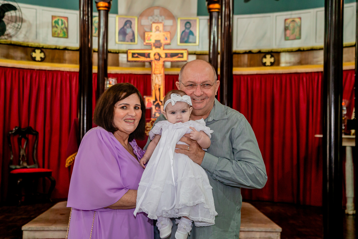 Batizado da Luiza Maria. Resgitrado por George Dantas