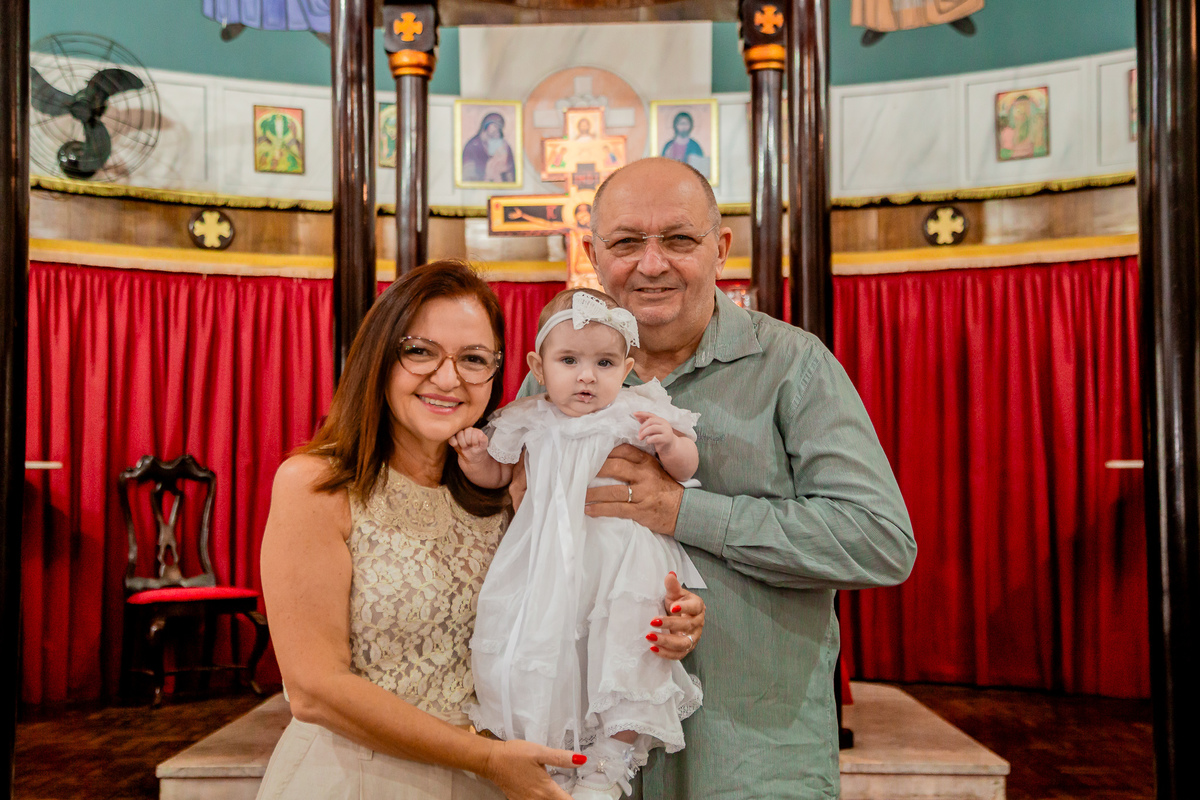 Batizado da Luiza Maria. Resgitrado por George Dantas