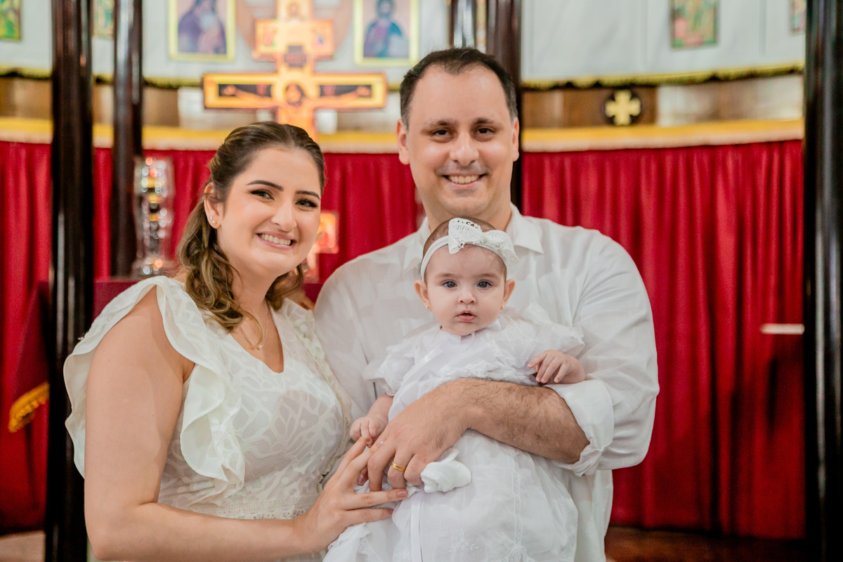Batizado da Luiza Maria. Resgitrado por George Dantas