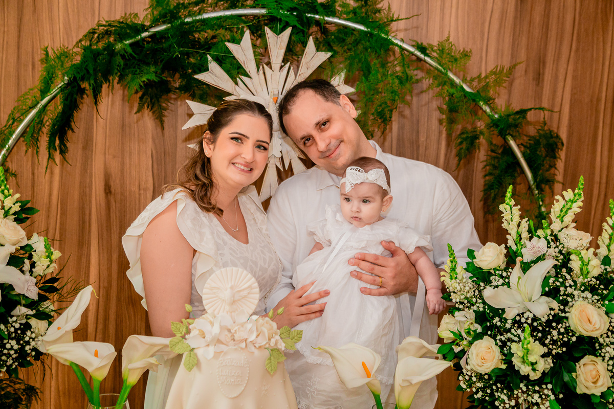 Batizado da Luiza Maria. Resgitrado por George Dantas