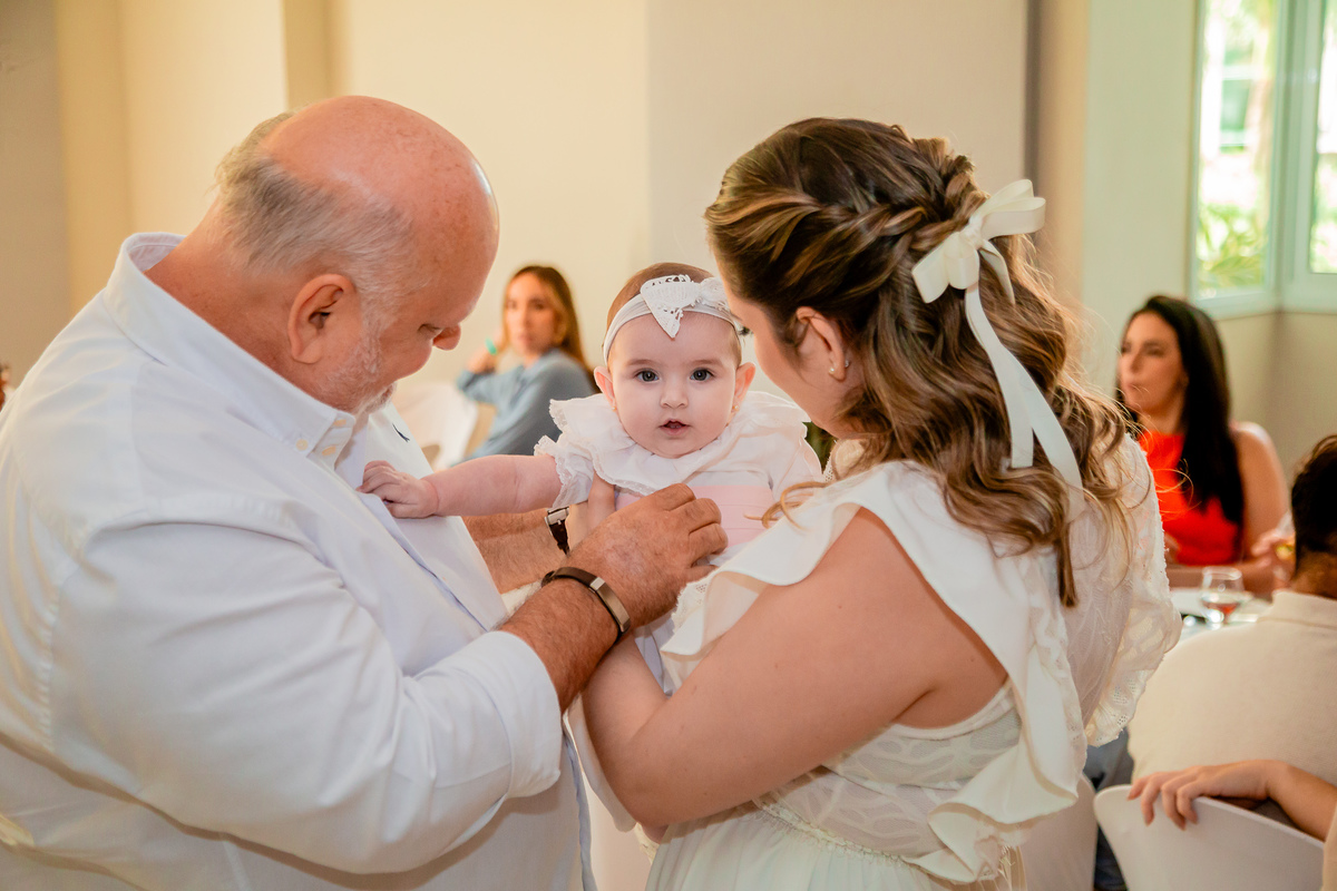 Batizado da Luiza Maria. Resgitrado por George Dantas