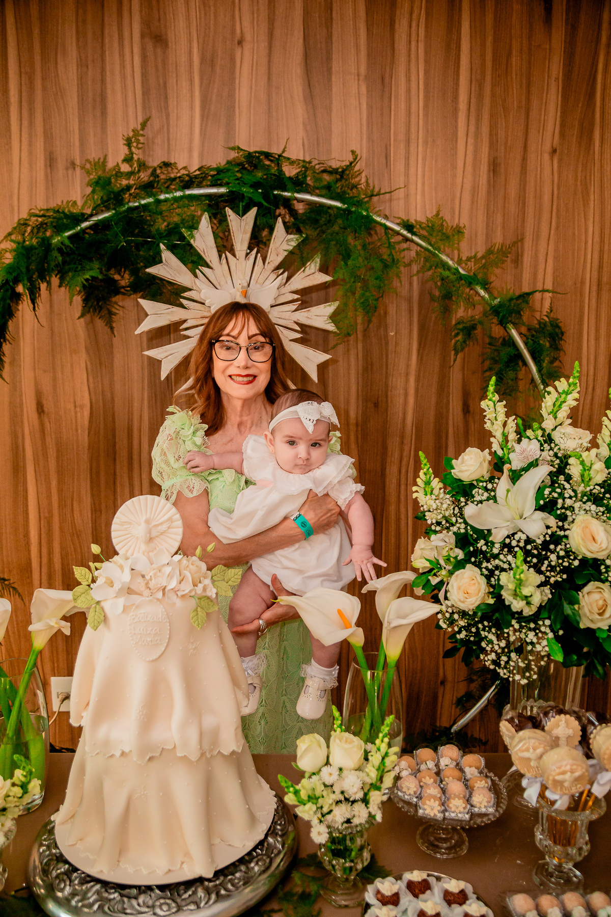 Batizado da Luiza Maria. Resgitrado por George Dantas