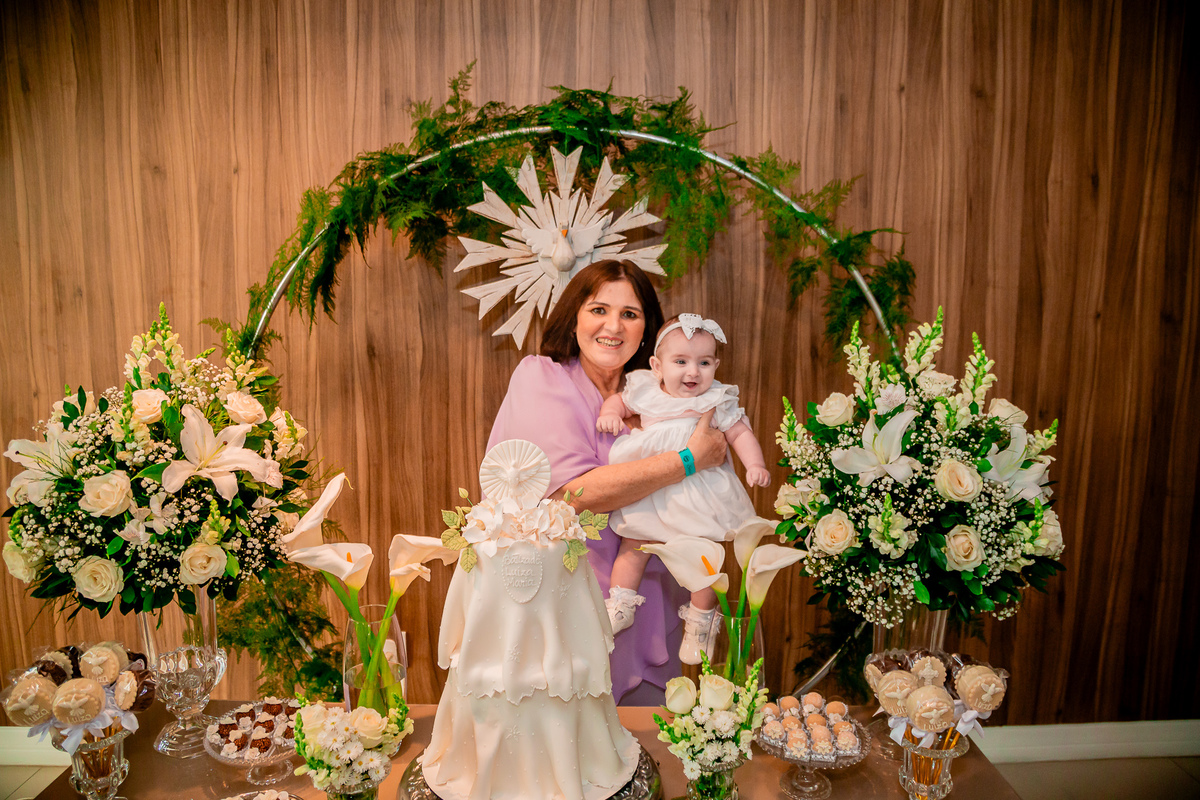 Batizado da Luiza Maria. Resgitrado por George Dantas
