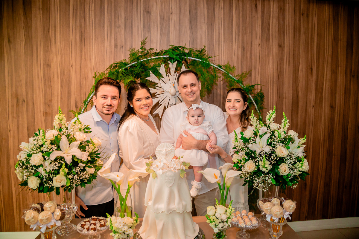 Batizado da Luiza Maria. Resgitrado por George Dantas