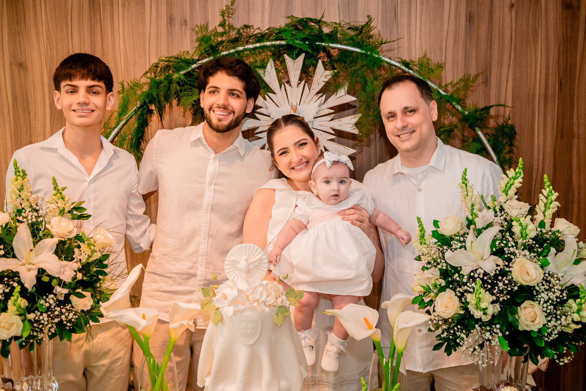Batizado da Luiza Maria. Resgitrado por George Dantas